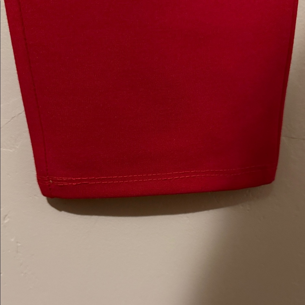 Chico's So Slimming Vibrant Red Ankle Pants 00 Regular - Picture 5 of 10
